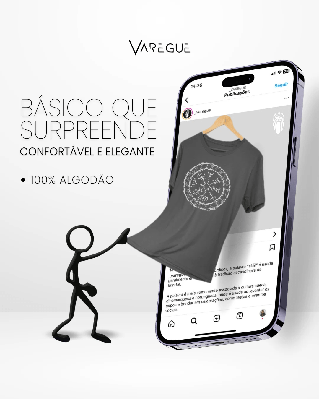 Criativo de e-commerce de vestuário da Ciclicko