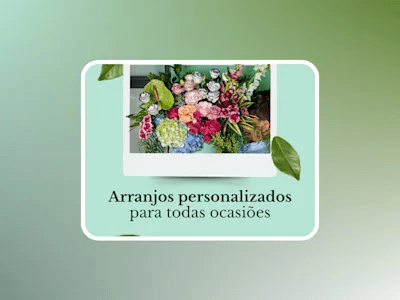 Feed de flores e cristais criado pela Ciclicko