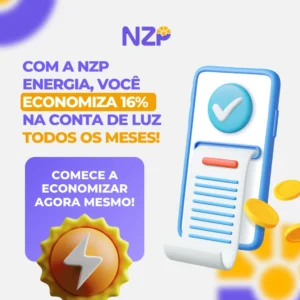 Arte de empresa de energia criada pela Ciclicko